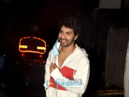 Photos: Varun Dhawan snapped at a gym in Khar