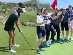 Priyanka Chopra and Nick Jonas enjoy their weekend golfing with friends