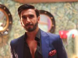 Ranveer Singh looks dapper in a crisp royal blue suit; Arjun Kapoor calls him ‘Cleavage King’