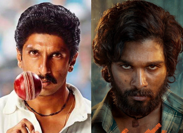 Ranveer Singh starrer 83 to clash with Allu Arjun's Pushpa during Christmas 2021