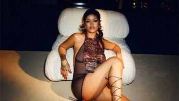 Rihanna looks scintillating in chocolate brown see-through lingerie ahead of her Savage X Fenty vol. 3 drop