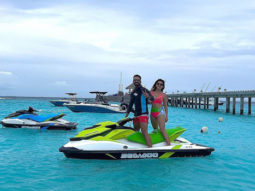 Rubina Dilaik and Abhinav Shukla go jet skiing in Maldives