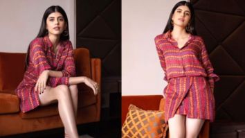 Sanjana Sanghi stuns in a Saksha and Kinni wrap around dress worth Rs. 17,500