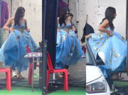 Sara Ali Khan is back to the grind as she makes an appearance in a gorgeous desi fit
