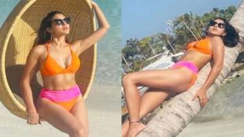Sara Ali Khan stuns in a sexy colour-blocked bikini in Maldives