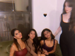 Shah Rukh Khan’s daughter Suhana Khan looks stunning in red as she parties with friends in New York