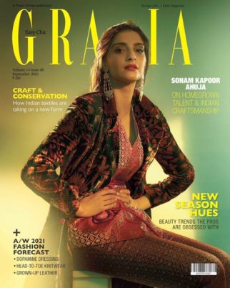 Sonam Kapoor Ahuja On The Cover Of Grazia