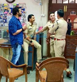 On The Sets From The Movie Sooryavanshi