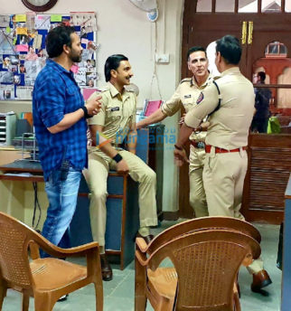 On The Sets From The Movie Sooryavanshi