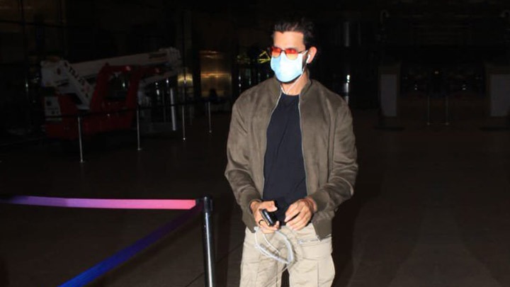 Spotted: Hrithik Roshan at the Mumbai Airport, arrived