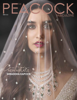 Shraddha Kapoor On The Covers Of The Peacock, Nov 2020