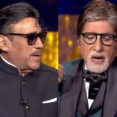 KBC 13: Jackie Shroff takes Amitabh Bachchan by surprise when he reveals that he is the inspiration behind his ‘bhidu bhasha’