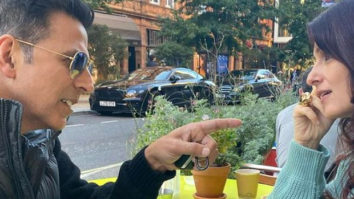 Twinkle Khanna shares a series of candid pictures with Akshay Kumar; calls it a representation of most marriages