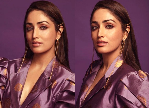 Yami Gautam looks gorgeous in a printed silk blazer dress Yami Gautam looks gorgeous in a printed silk blazer dress