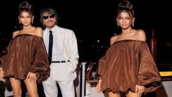 Zendaya makes brown look fancy as she attends the Venice Film Festival in a Valentino outfit