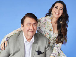 Karishma Kapoor poses with father Randhir Kapoor ahead of The Kapil Sharma Show; receives love from sibling Kareena
