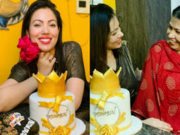 Taarak Mehta Ka Ooltah Chashmah fame Munmum Dutta celebrates her 34th birthday at home