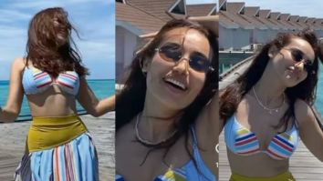 Surbhi Jyoti raises the temperature as she shares a throwback video from her Maldives Vacation
