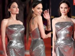 Angelina Jolie is sheer exquisiteness in metallic Versace gown at the Rome Film Festival 2021 premiere of Marvel’s Eternals