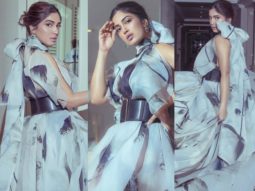 Bhumi Pednekar is Belle of the Ball in printed and flowy Gauri and Nainika dress worth Rs. 1.2 lakh