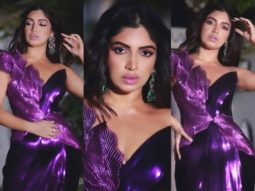Bhumi Pednekar looks majestic in 3D embroidered metallic gown worth Rs. 1.9 lakh by Amit Aggarwal