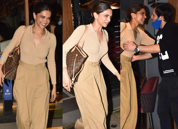 Deepika Padukone rocks the monotone nude palette along with a