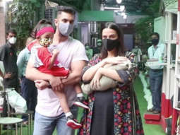 Exclusive: Neha Dhupia discharged from hospital with her new born baby