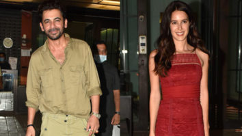 Exclusive: Sunil Grover, Isabelle Kaif and Salman Khan’s family at party of Antim trailer launch at Ayush Sharma’s house