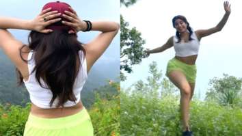 Janhvi Kapoor slays in comfy top and neon shorts during her weekend getaway in nature