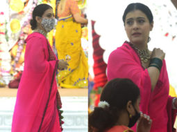 Kajol gets emotional after meeting her uncles during the Durga Puja festivities