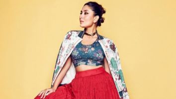 Kareena Kapoor Khan gets into festive spirit in printed bralette and jacket paired with red skirt worth Rs. 28,000