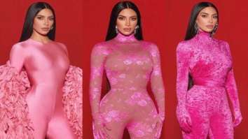 Kim Kardashian runs a case for pink as she makes a Pinkalicious appearance