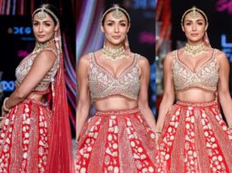 Malaika Arora turns showstopper for Annu Patel’s wedding wear collection at FDCI x Lakmé Fashion Week