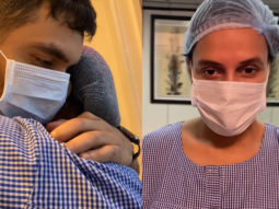 Neha Dhupia gets emotional before her delivery, hugged husband Angad Bedi, watch video
