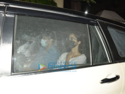 Photos: Ananya Panday and Chunky Pandey return to their Bandra home