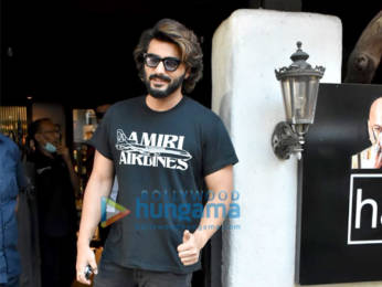 Photos: Arjun Kapoor snapped at Hakim’s Aalim salon in Bandra