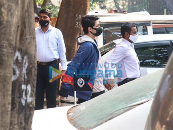Photos: Aryan Khan and three others leave for medical check-up