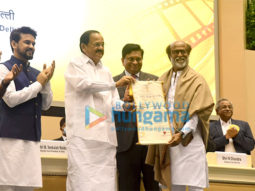 Photos: Rajinikanth, Manoj Bajpayee, Kangana Ranaut, Dhanush and others snapped in Delhi for National Awards 2021 ceremony