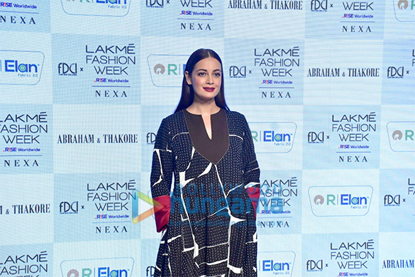 photos dia mirza turns showstopper for abraham thakore at lfw day 2 2
