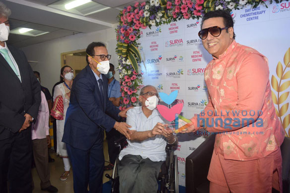 photos govinda snapped inaugurating a chemotherapy centre in santacruz 1