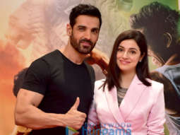 Photos: John Abraham, Divya Khosla Kumar and others snapped at the trailer launch of Satyameva Jayate 2