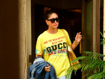 Photos: Kareena Kapoor Khan, Taimur Ali Khan and Jehangir Ali Khan snapped while leaving for the airport