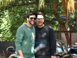 Photos: Kartik Aaryan and Dinesh Vijan spotted at Maddock Films’ office