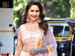 Photos: Madhuri Dixit spotted at Filmistan studio