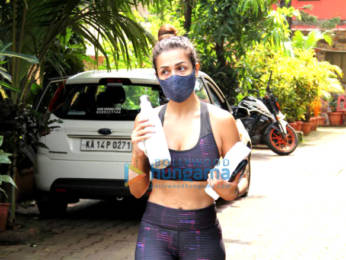 Photos: Malaika Arora spotted at Diva Yoga