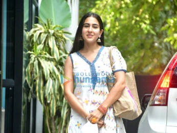 Photos: Sara Ali Khan spotted at Maddock Films office