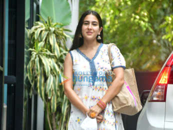 Photos: Sara Ali Khan spotted at Maddock Films office