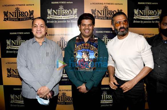 photos suniel shetty launches nitrro bespoke fitness gym in powai 2