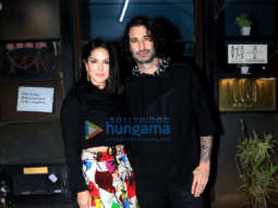 Photos: Sunny Leone and Daniel Weber snapped at Indigo Restaurant in Andheri
