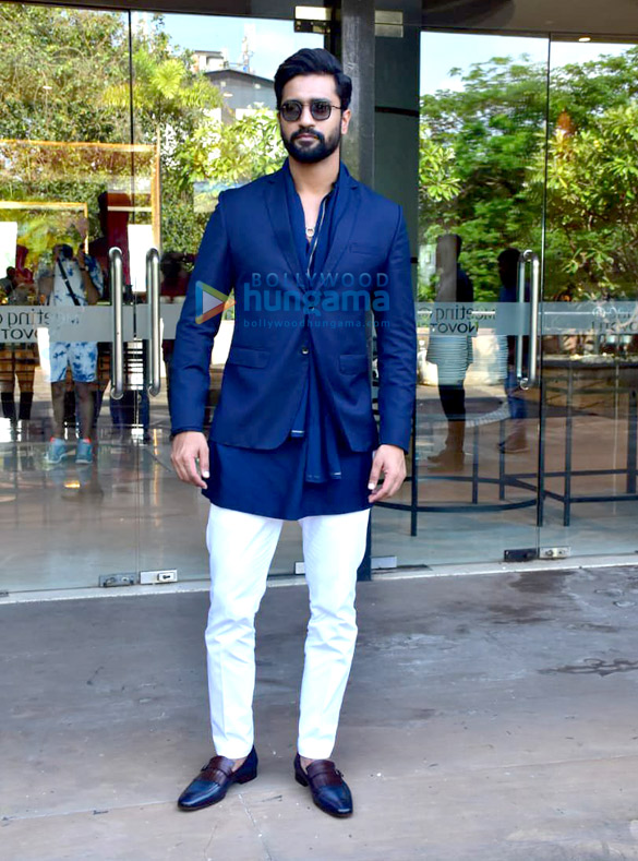 photos vicky kaushal shoojit sircar and ronnie lahiri snapped while promoting sardar udham 2